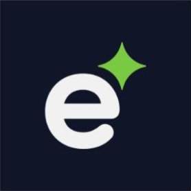 Logotipo de Eden Cleaning Services en versión para fondo oscuro