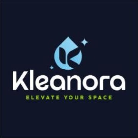 Logotipo de Kleanora en versión para fondo oscuro