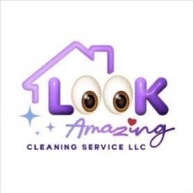 Logotipo de Look Amazing Cleaning Service creado por Quick Digital Marketing